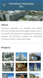 Mobile Screenshot of formalum.com